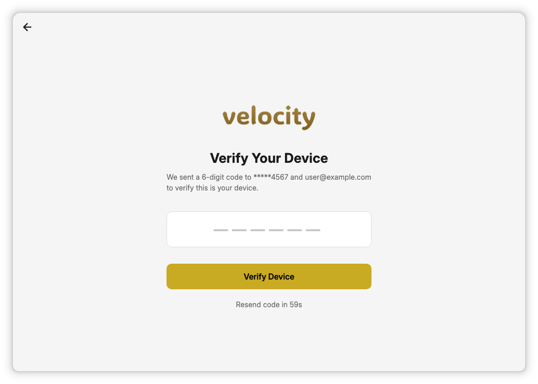 Enter your verification code